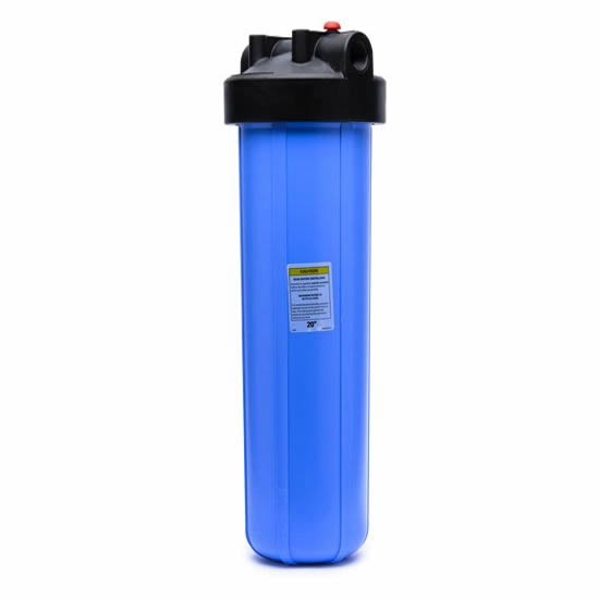 Pentek - 20" Big Blue Filter Housing HFPP - Black Cap / Blue Sump