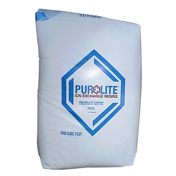 Purolite (a-850) Tannin Selective Gel Acrylic - 1 Cubic Foot Bag (43 Lbs)