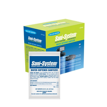 Pro Products (ss96ws) Sani System 0.5 Fl Oz Packets; Water Softener Sanitizer (96-case)