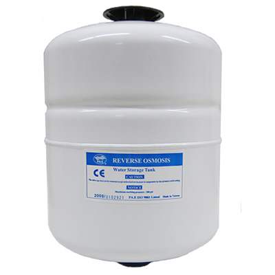 Pae (ro-120) 2.0 Gallon Metal Storage Tank 1-4" Npt; White