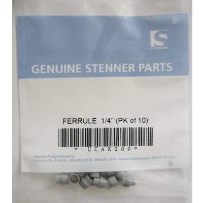Stenner (ucak200) Ferrule 1-4" (10 Pk)