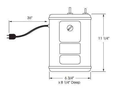 Quick & Hot Instant Hot Water Dispenser With Tomlinson Hot Water