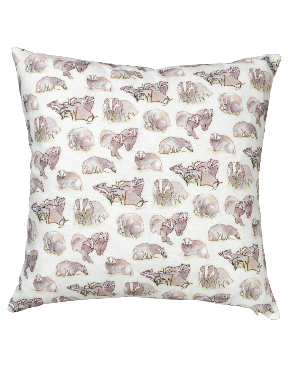 Modern Simple Geometric Elephant Pattern Cushion Cover │ Ivory Soft De –  Besontique