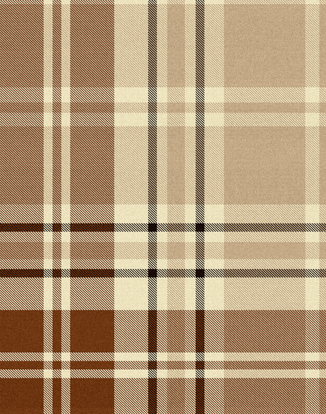 Checker, Taupe – The Pattern Collective