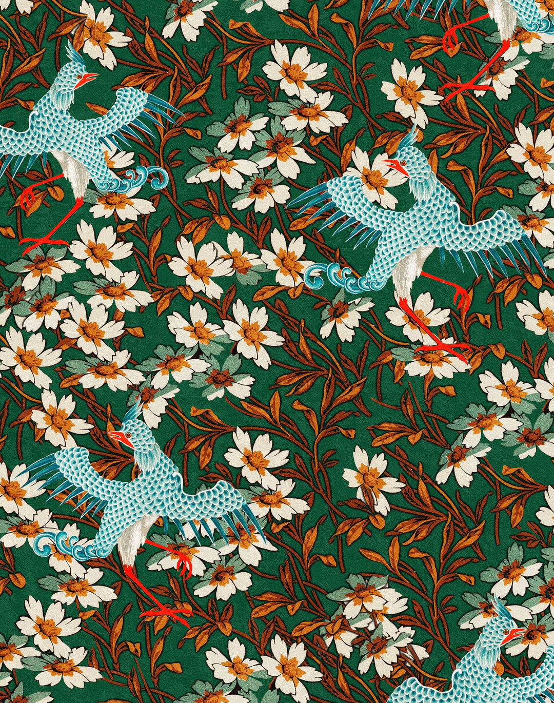 The Cantonese Garden Wallpaper by MINDTHEGAP