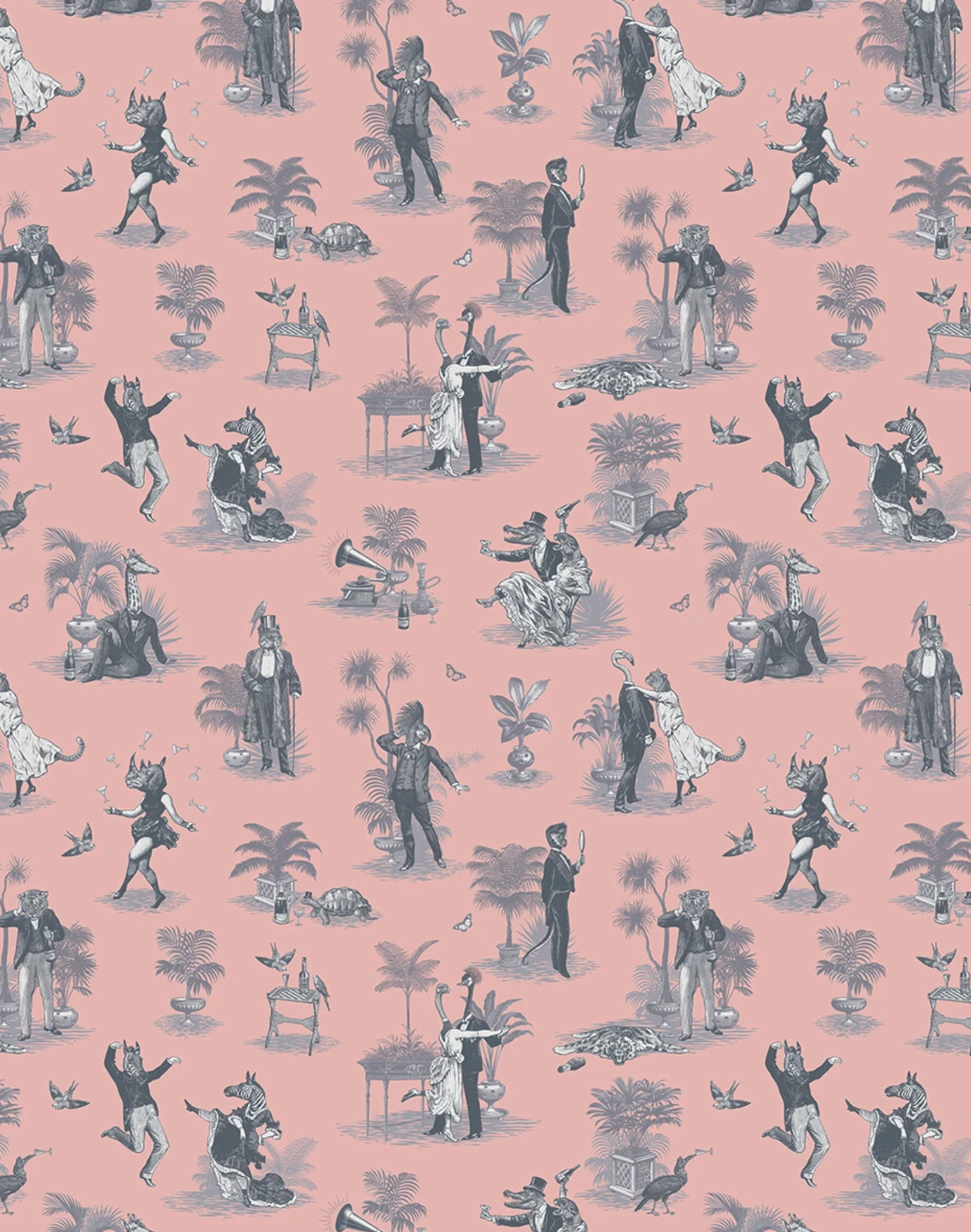 A Toile Even a Man Can Love Flavor Paper Sassy Toile  Toile wallpaper  Flavor paper wallpaper Silver mylar wallpaper