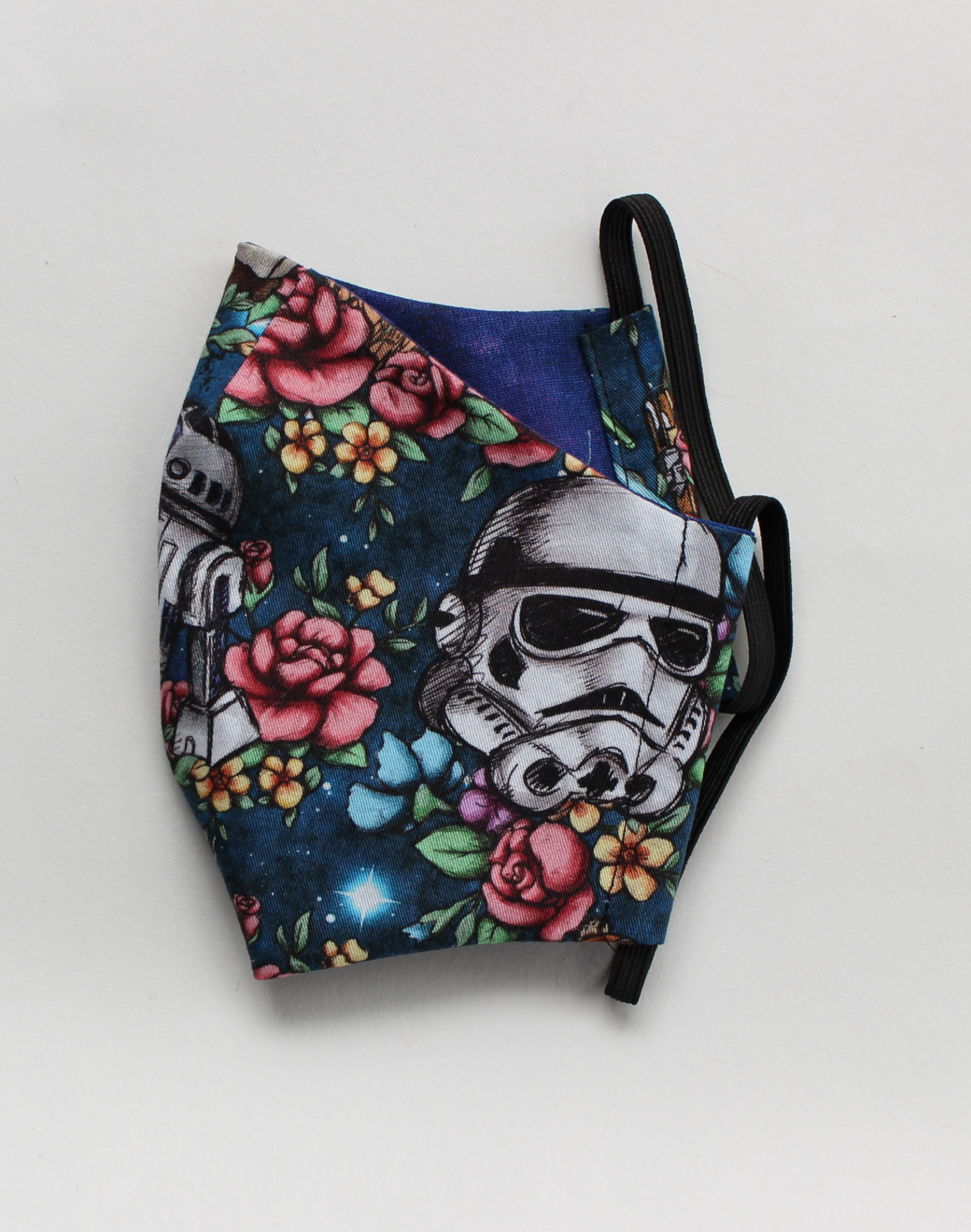 floral star wars fabric