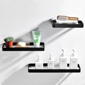 bathroom accessories glass corner shelf