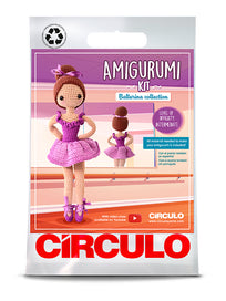 Amigurumi Kit Ballerinas - Alana (Purple) - Sit 'n Knit