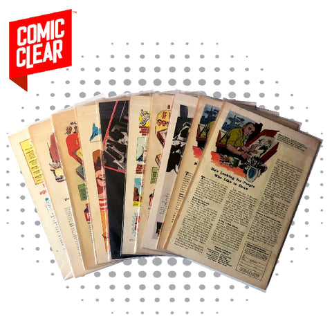 Comic Clear Comics Back