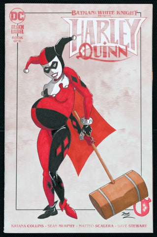 Harley Quinn Sketch Cover