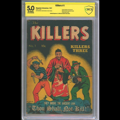 Killers #1 CBCS 5.0
