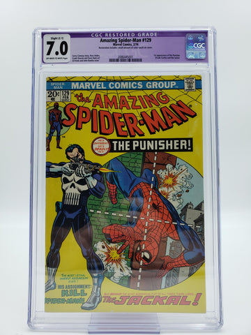 Amazing Spider-Man #129 CGC Restored 7.0