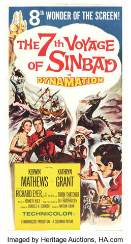 Seven Voyages of Sinbad Movie Poster