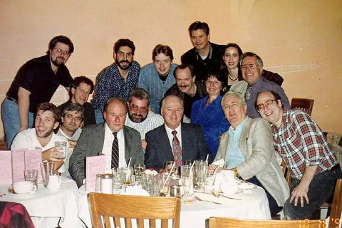 Barry Dutter with the Marvel Team