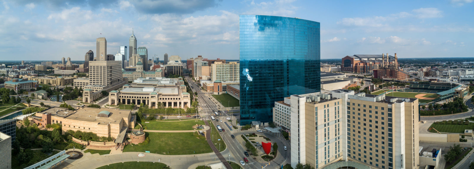 Indianapolis, IN Skyline, office furniture and cubicles