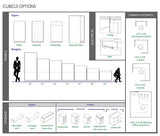 Open the cubicle guide