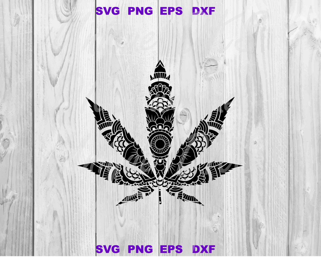 Download Mandala Cannabis Leaf Svg Mandala Marijuana Svg Mandala Weed Svg Png J Bundleofsvg
