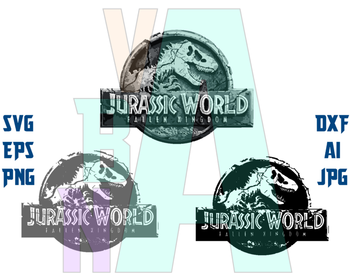 Download Jurassic World Svg File Jurassic World Fallen Kingdom Logo Shirt Clipa Bundleofsvg