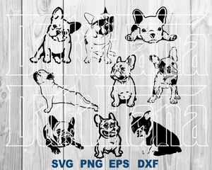Download Pet Dog French Bulldog Face Glasses Svg Peeking Paws Animal Clipart Si Bundleofsvg