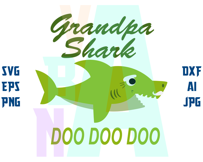 Download Grandpa Shark Doo Doo Doo Svg Grandpa Shark Shirt Grandparents Day Svg Bundleofsvg