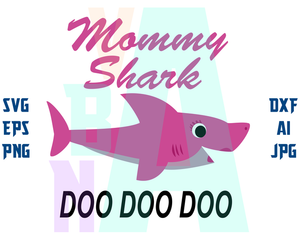 Free Free 242 Mommy Shark Shirt Svg SVG PNG EPS DXF File