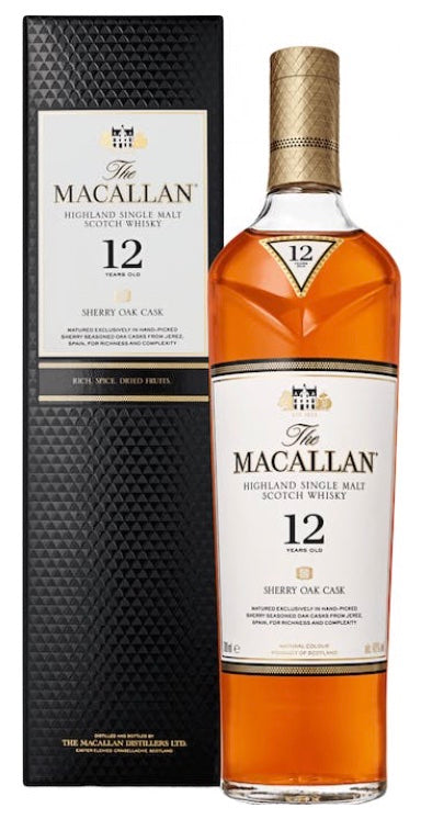 The Macallan Sherry Oak 18 Years Old Scotch Whisky (750ml 