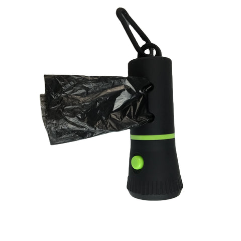 Dog Poop Bag Dispenser  Flashlight