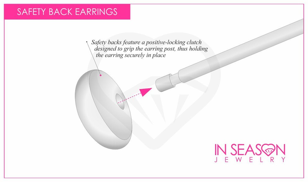 How to Remove Earrings Safety Back, Screw Back & More