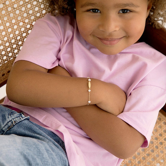 Gold Baby/Girl Bracelet – Truly Kustom Jewelry