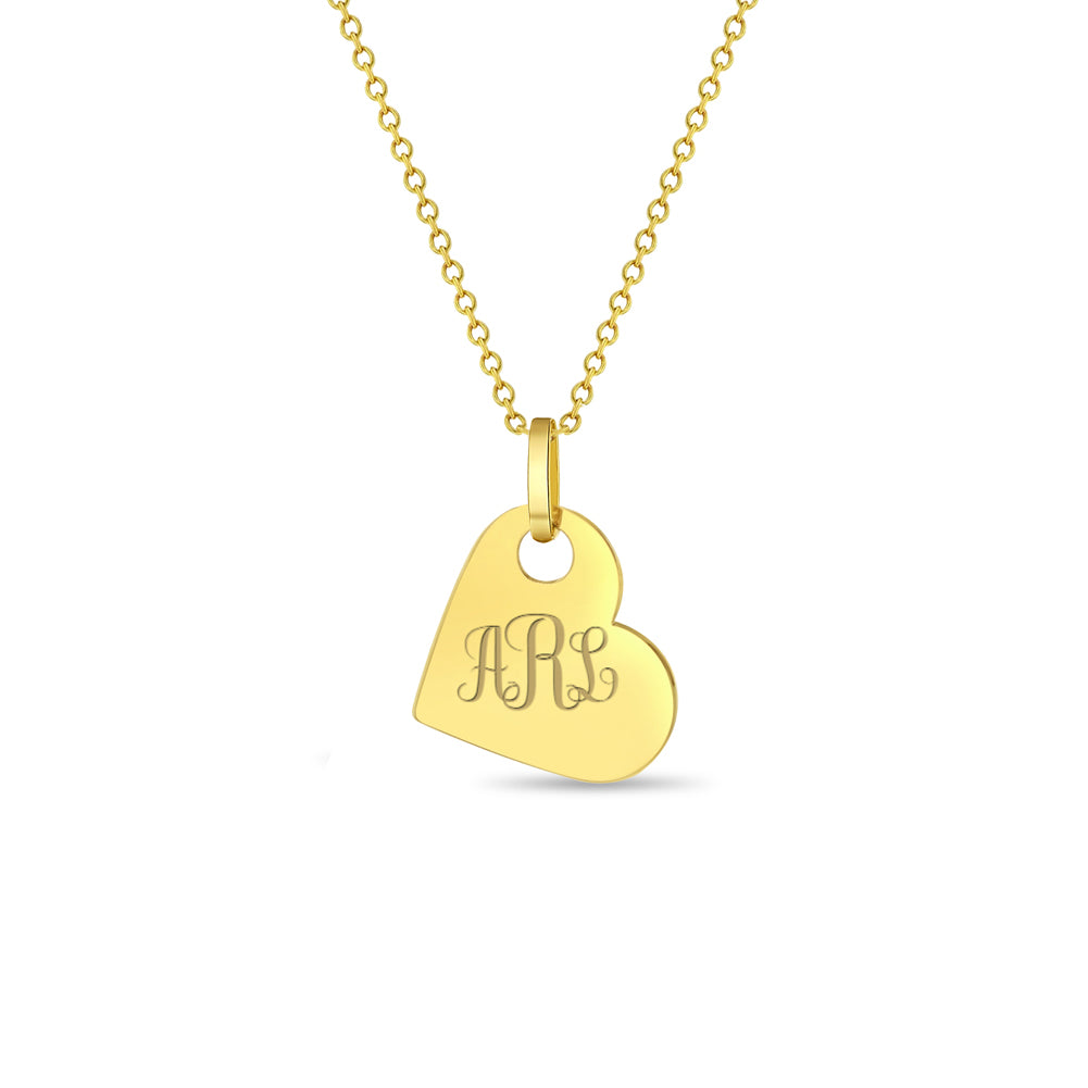Family initial necklace for mom with kids' initial charms and annivers –  Drake Designs Jewelry