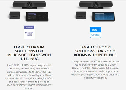 Logitech TAP Room Solutions