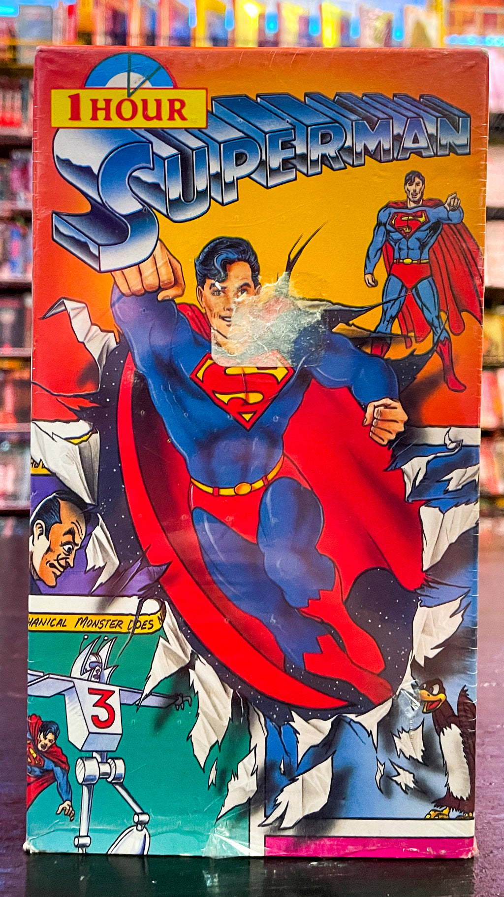 Superman Cartoon Favorites VHS