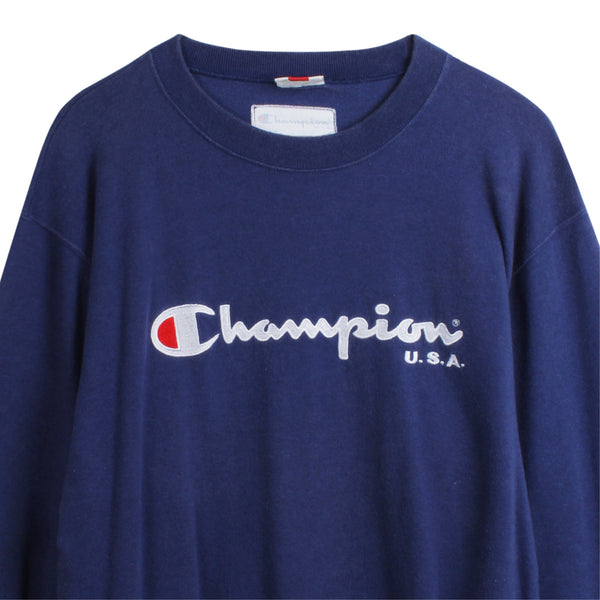 champion spellout sweatshirt