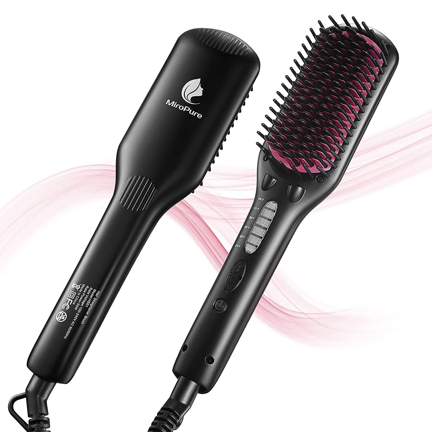 MiroPure HS01 Hair Straightener Brush