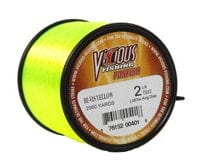 Vicious Panfish Hi-Vis Yellow 8lb Test Fishing Line