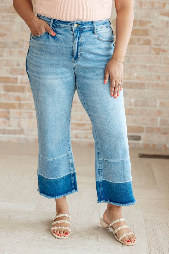 Judy Blue High Rise Tummy Control Straight Leg Jeans