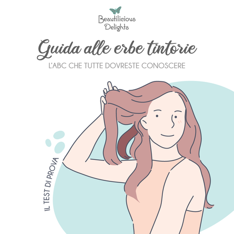 henne capelli come effetuare il test di prova