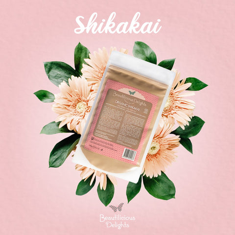 SHIKAKAI DIY shampoo for greasy hair