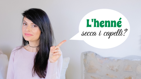 capelli crespi e secchi henné secca i capelli