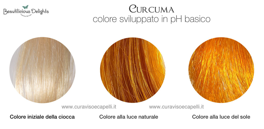 curcuma biondo ramato capelli color rame beautilicious delights