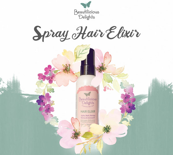 hair elixir spray protettivo capelli secchi e sfibrati