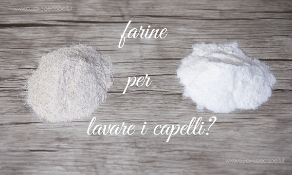 lavare i capelli in modo naturale con la farina di ceci