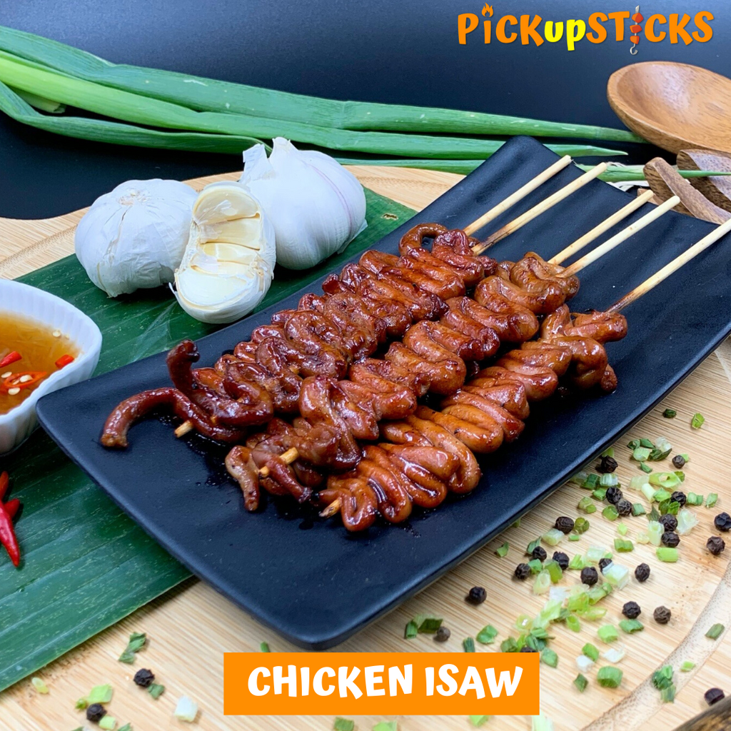 Chicken Isaw (per stick) – PICKupSTICKS Online Store