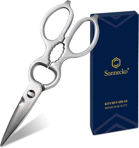 TONMA Kitchen Scissors All Purpose [Made in Japan], Japanese Solid All Stainless  Steel Cooking Kitchen Shears Heavy Duty with Micro Serrated (TK-2) - TONMA®  Japan