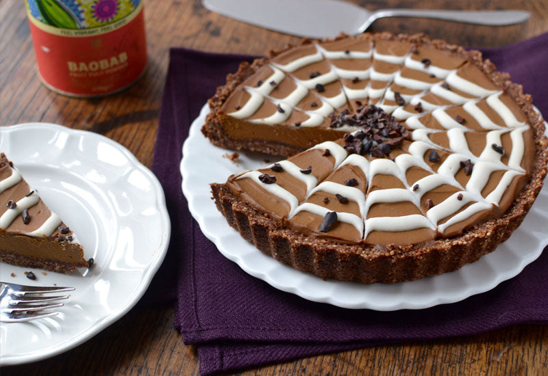 Baobab & Chocolate Pumpkin Tart