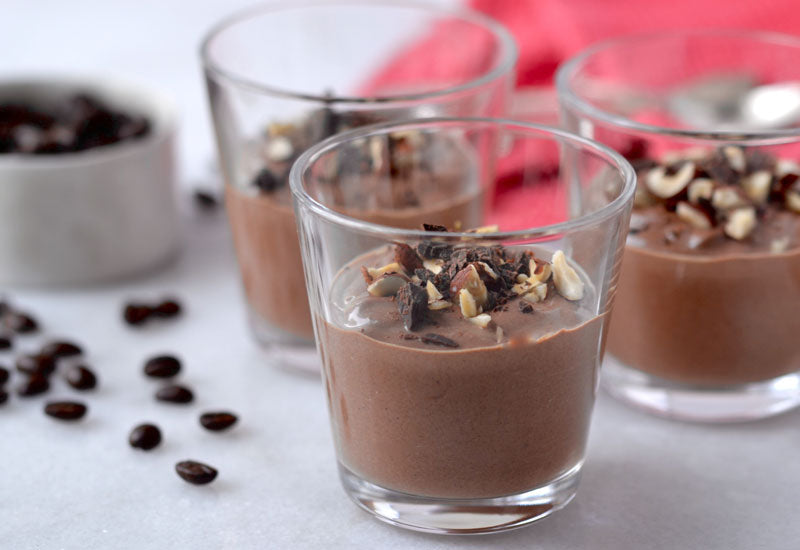 Aduna Super Cacao Healthy Mocha-Hazelnut Mousse Recipe