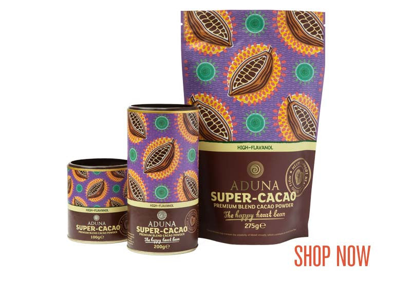 Aduna Super-Cacao Powder Range - Shop Now