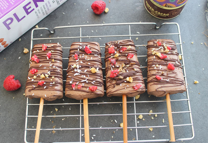 Aduna Healthy Chocolate Ice Lollies 