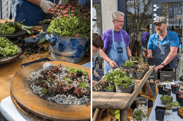 Workshop on planting brake discs at Vintage Kontor